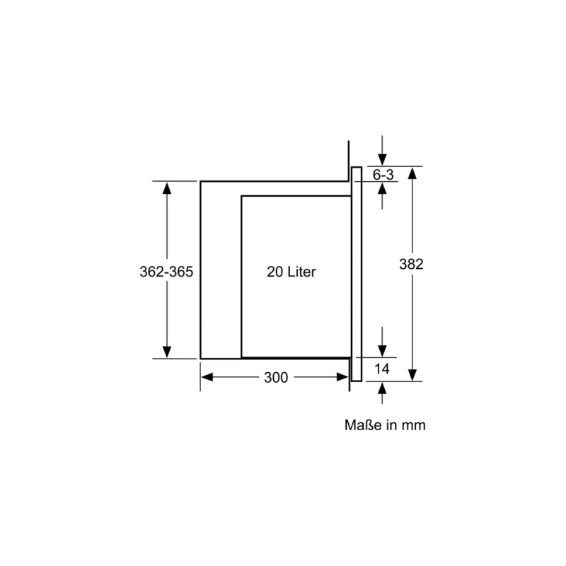 Bosch BFL524MB0 Serie | 6, Mikrowelle(schwarz)