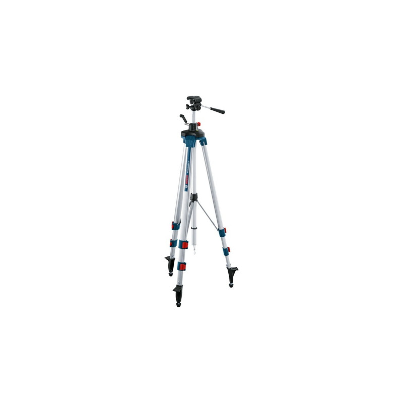 Bosch Baustativ BT250 Professional, Stative und Stativzubehör(silber/blau, 1/4