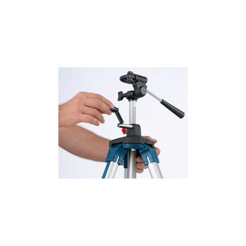 Bosch Baustativ BT250 Professional, Stative und Stativzubehör(silber/blau, 1/4
