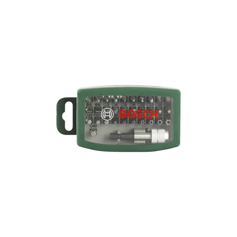 Bosch Bit-Set, 32-teilig, Bit-Satz(grün, mit Farbcodierung)