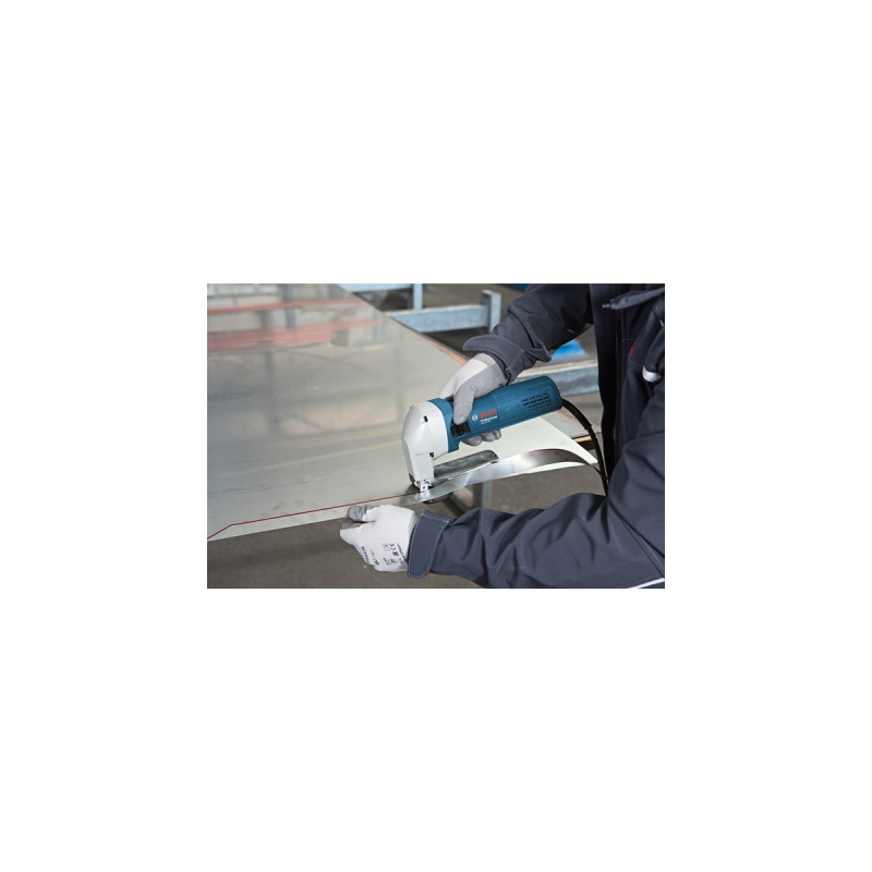 Bosch Blechschere GSC 75-16 Professional(blau/schwarz, 750 Watt)