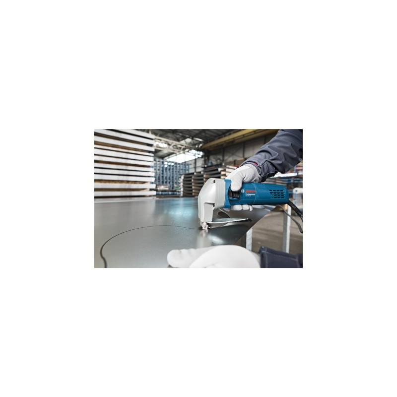 Bosch Blechschere GSC 75-16 Professional(blau/schwarz, 750 Watt)