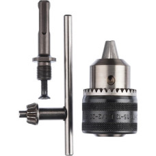 Bosch Bohrfutter 1,5 - 13mm, mit SDS-plus Adapter(Zahnkranzbohrfutter mit Schlüssel)