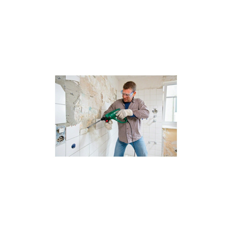 Bosch Bohrhammer PBH 2100 RE(grün/schwarz, 550 Watt, Koffer)