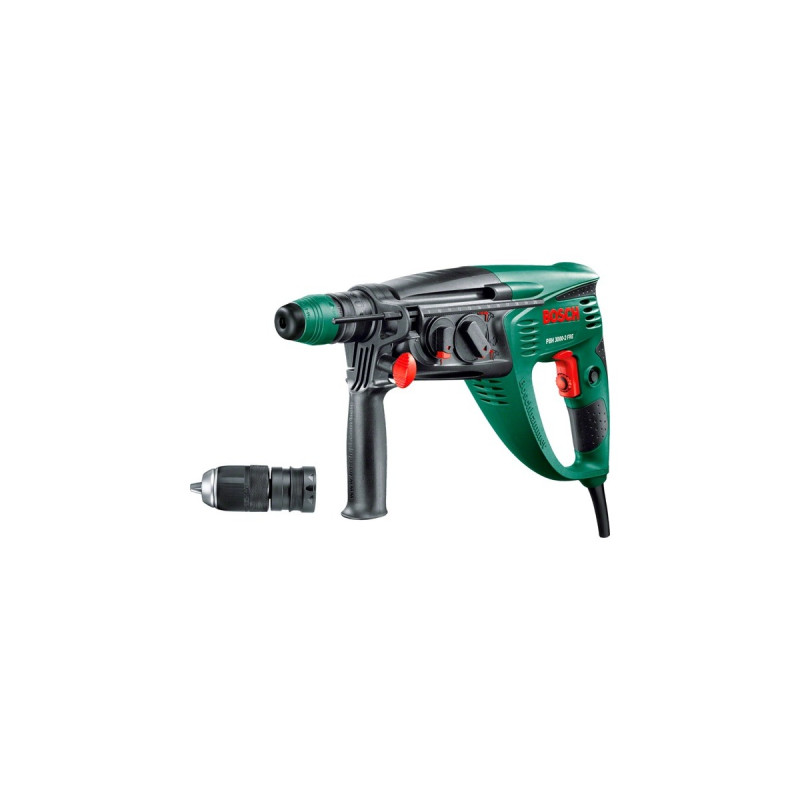 Bosch Bohrhammer PBH 3000-2 FRE(grün/schwarz, 750 Watt, Koffer)