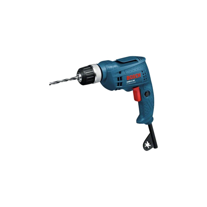 Bosch Bohrmaschine GBM 6 RE Professional(blau, 350 Watt)