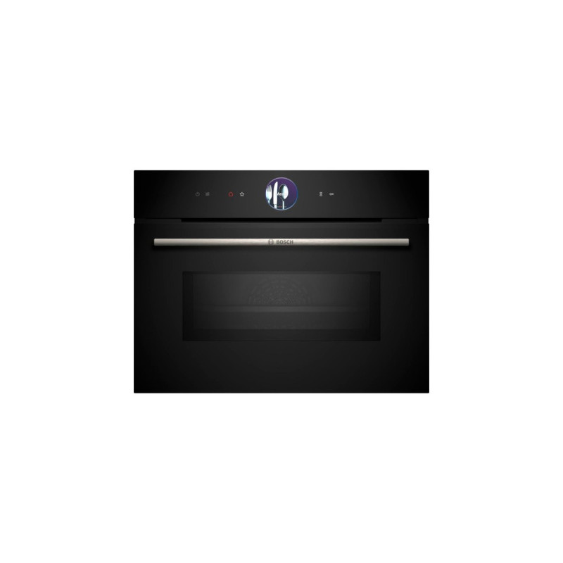 Bosch CMG7761B1 Serie 8, Backofen(schwarz, mit Mikrowellenfunktion, 60 cm, Home Connect)