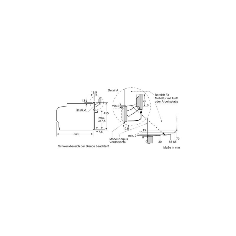Bosch CSG7361B1 Serie 8, Backofen(schwarz, 60 cm, Home Connect)