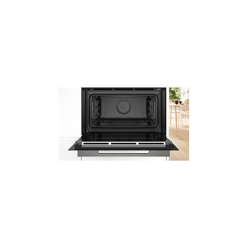 Bosch CSG7361B1 Serie 8, Backofen(schwarz, 60 cm, Home Connect)