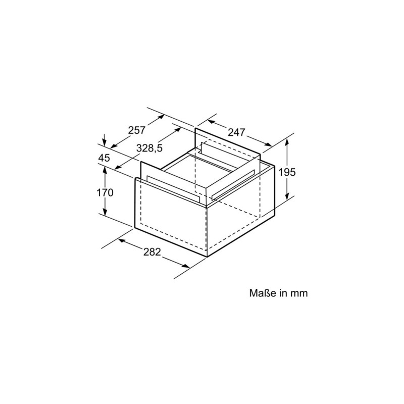 Bosch CleanAirPlus Umluftmodul DWZ1FX5C6, Umrüst-Set(silber)