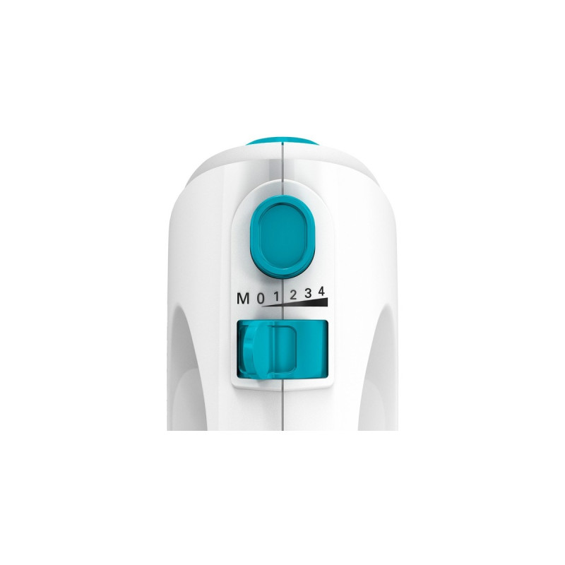 Bosch CleverMixx FUN MFQ2210D, Handmixer(weiß/türkis)