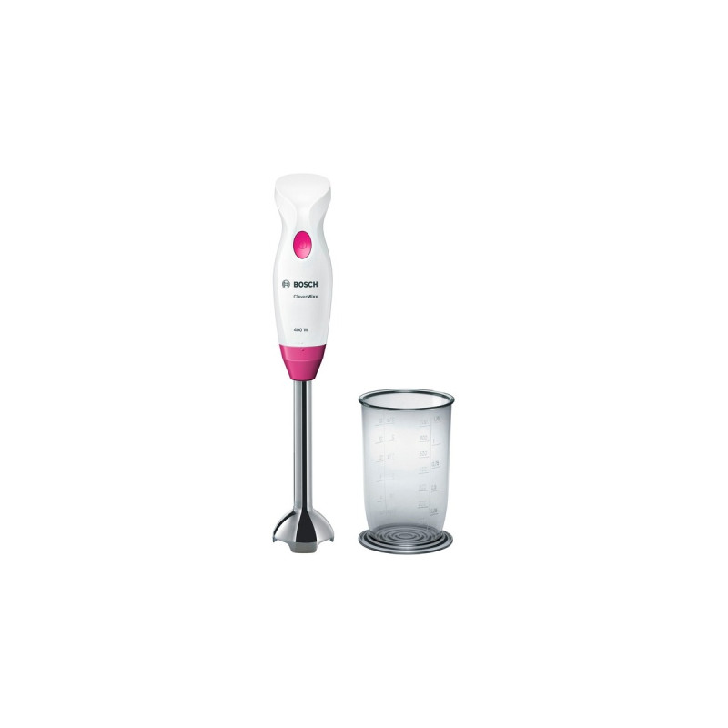 Bosch CleverMixx Fun MSM2410PW, Stabmixer(weiß/pink)