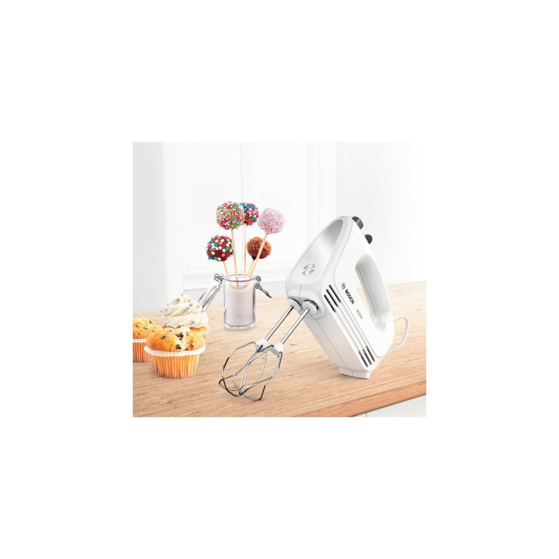 Bosch CleverMixx MFQ24200, Handmixer(weiß/silber)