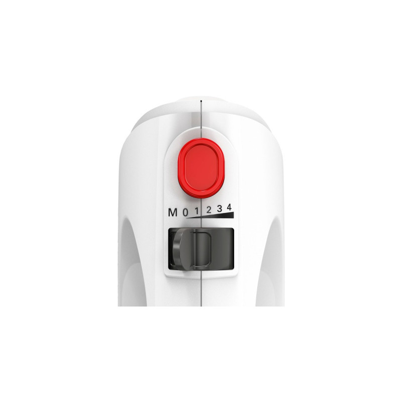 Bosch CleverMixx MFQ 2600W, Handmixer(weiß/rot)
