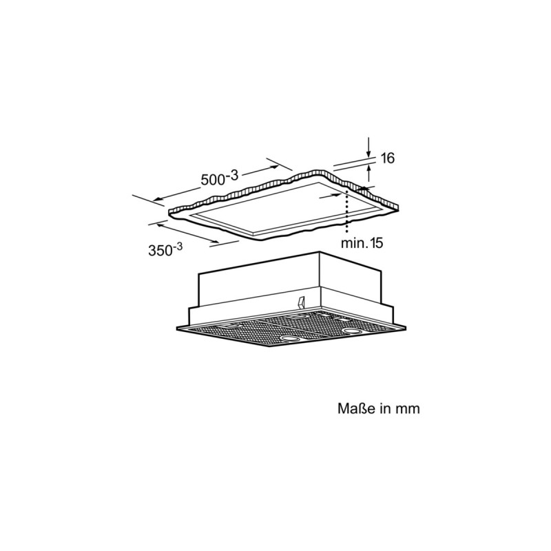Bosch DHL555BL Serie | 4, Dunstabzugshaube(grau)