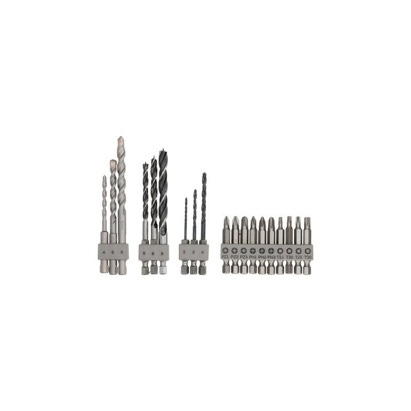 Bosch DIY Uneo Gemischtes Set, 19-teilig, Bohrer- & Bit-Satz