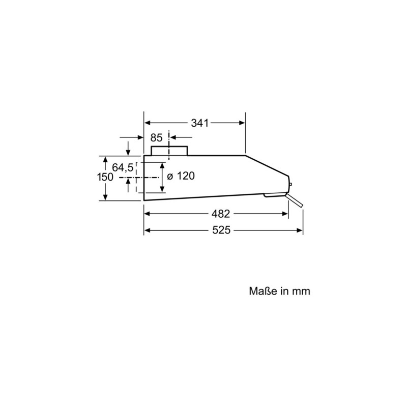 Bosch DUL63CC50 Serie | 4, Dunstabzugshaube(edelstahl)
