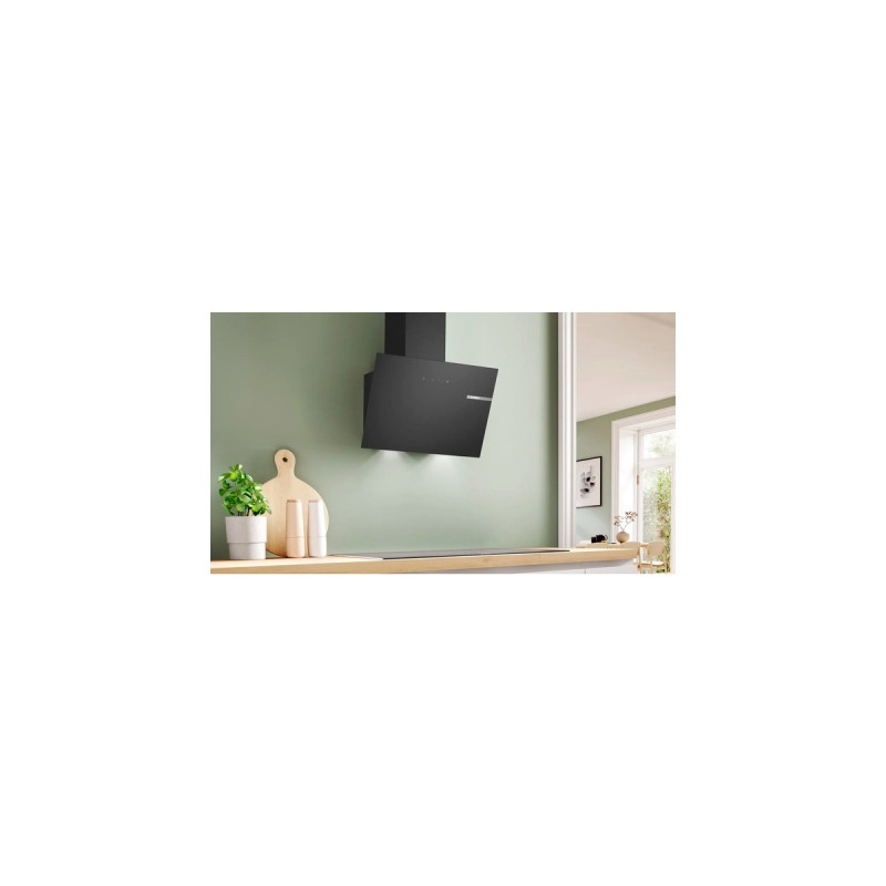 Bosch DWK65DK60 Serie 2, Dunstabzugshaube(schwarz, 60 cm)