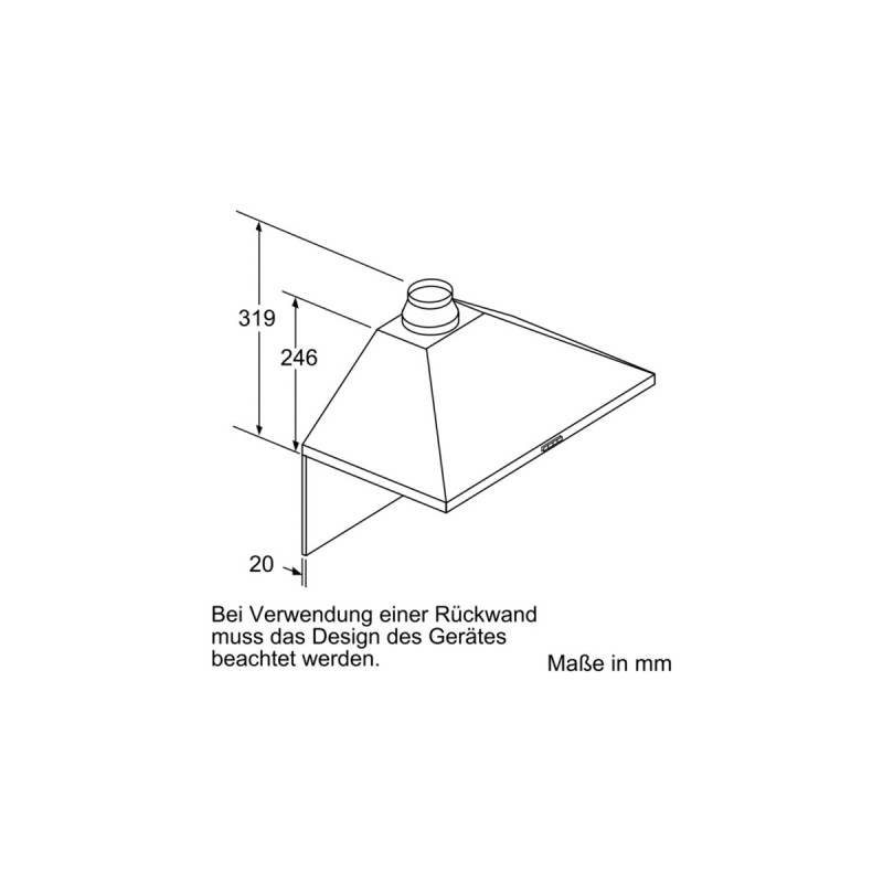 Bosch DWP94BC50 Serie | 2, Dunstabzugshaube(edelstahl)