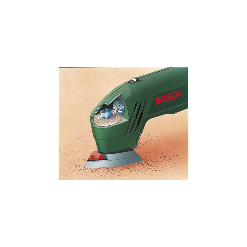 Bosch Deltaschleifer PDA 180(grün, 180 Watt)