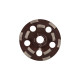 Bosch Diamant-Topfscheibe Expert for Abrasive, Ø 125mm, Schleifscheibe(Bohrung 22,23mm, für Beton- und Winkelschleifer)