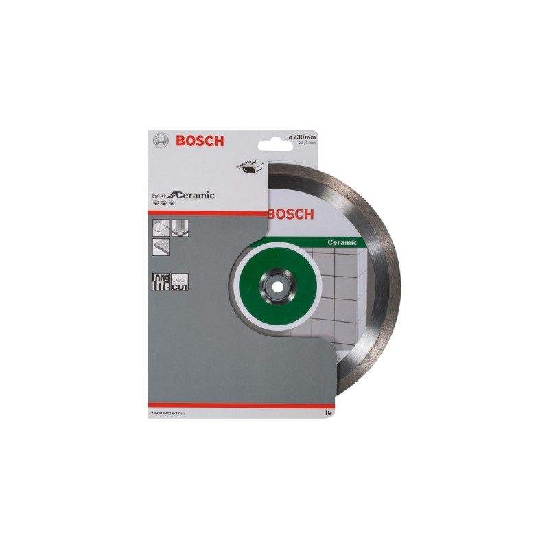 Bosch Diamanttrennscheibe Best for Ceramic, Ø 230mm(Bohrung 25,4mm)