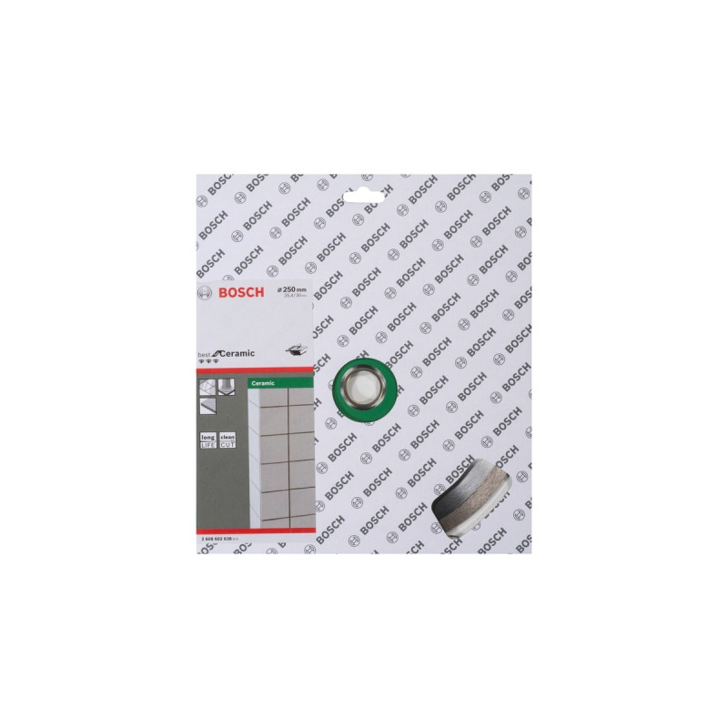 Bosch Diamanttrennscheibe Best for Ceramic, Ø 250mm(Bohrung 30mm / 25,4mm)