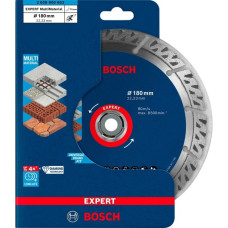 Bosch Diamanttrennscheibe Expert MultiMaterial, Ø 180mm(Bohrung 22,23mm)