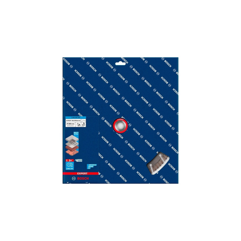 Bosch Diamanttrennscheibe Expert MultiMaterial, Ø 300mm(Bohrung 25,4mm)
