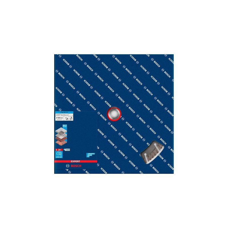 Bosch Diamanttrennscheibe Expert MultiMaterial, Ø 400mm(Bohrung 25,4mm)