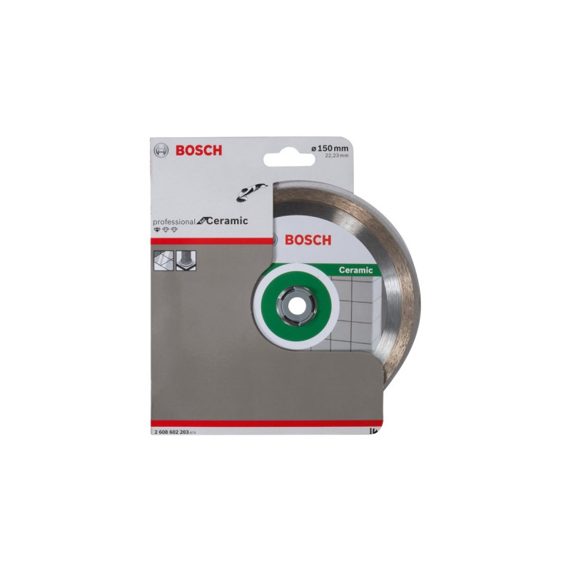 Bosch Diamanttrennscheibe Standard for Ceramic, Ø 150mm(Bohrung 22,23mm)