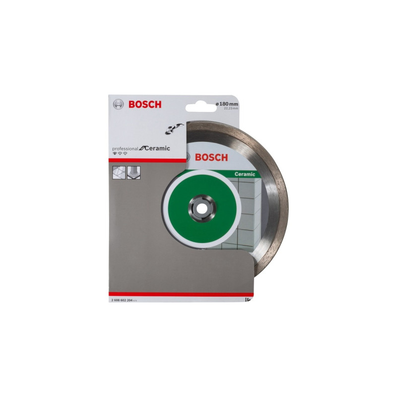 Bosch Diamanttrennscheibe Standard for Ceramic, Ø 180mm(Bohrung 22,23mm)