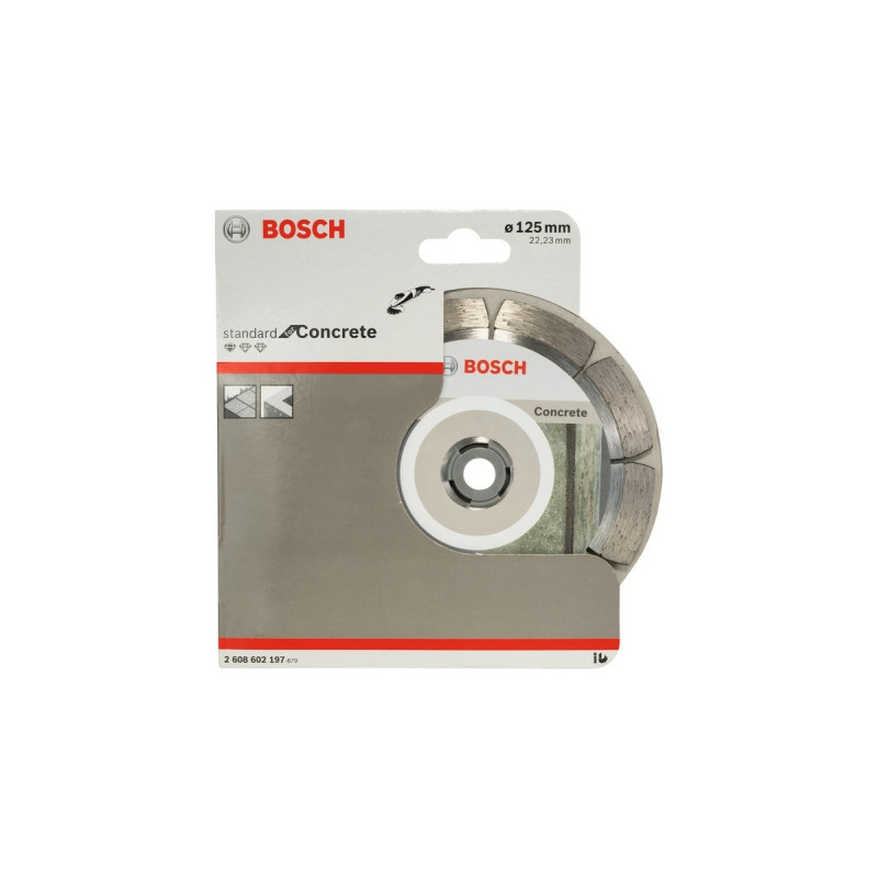 Bosch Diamanttrennscheibe Standard for Concrete, Ø 125mm(Bohrung 22,23mm)
