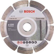 Bosch Diamanttrennscheibe Standard for Concrete, Ø 150mm(Bohrung 22,23mm)