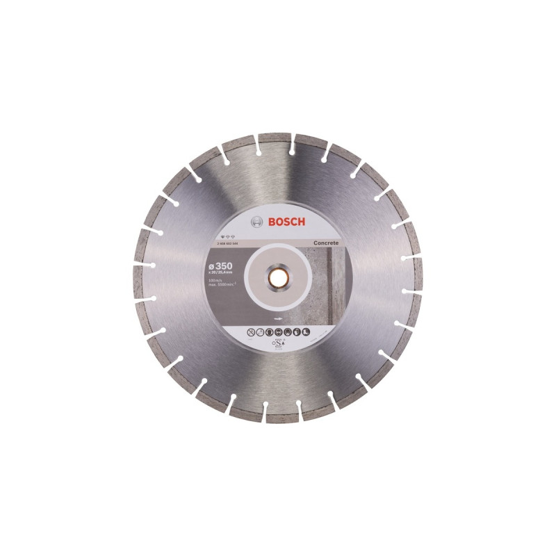 Bosch Diamanttrennscheibe Standard for Concrete, Ø 350mm(Bohrung 25,4mm)