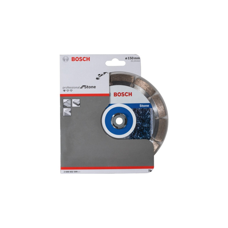 Bosch Diamanttrennscheibe Standard for Stone, Ø 150mm(Bohrung 22,23mm)
