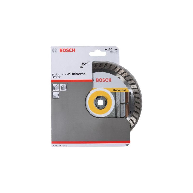 Bosch Diamanttrennscheibe Standard for Universal Turbo, Ø 150mm(Bohrung 22,23mm)