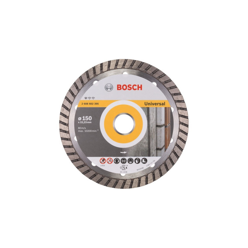 Bosch Diamanttrennscheibe Standard for Universal Turbo, Ø 150mm(Bohrung 22,23mm)