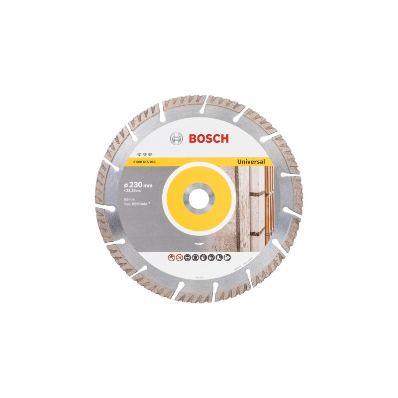 Bosch Diamanttrennscheibe Standard for Universal, Ø 230mm(Bohrung 22,23mm)