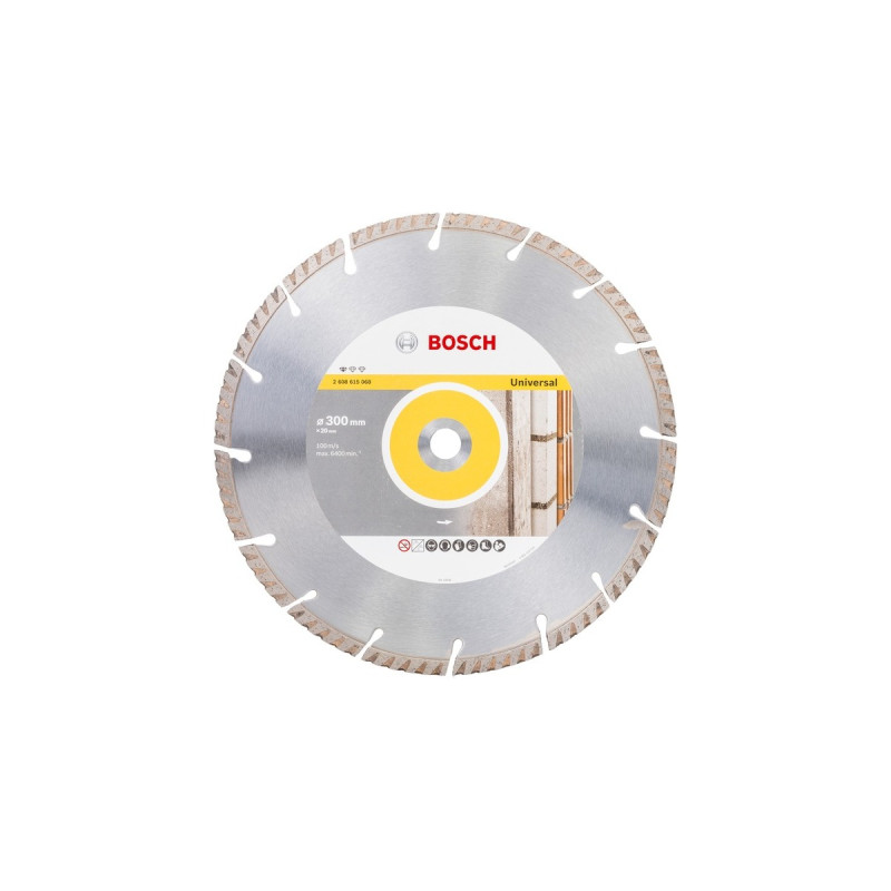Bosch Diamanttrennscheibe Standard for Universal, Ø 300mm(Bohrung 20mm)