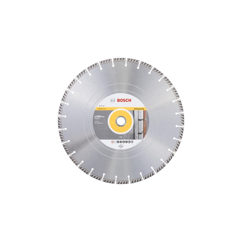 Bosch Diamanttrennscheibe Standard for Universal, Ø 400mm(Bohrung 25,4mm)
