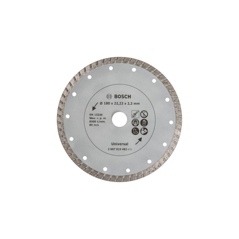 Bosch Diamanttrennscheibe Turbo, Ø 180mm(Bohrung 22,23mm)