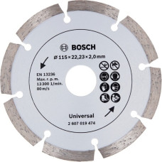Bosch Diamanttrennscheibe Universal, Ø 115mm(Bohrung 22,23mm)
