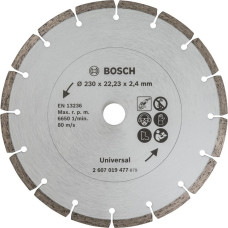 Bosch Diamanttrennscheibe Universal, Ø 230mm(Bohrung 22,23mm)