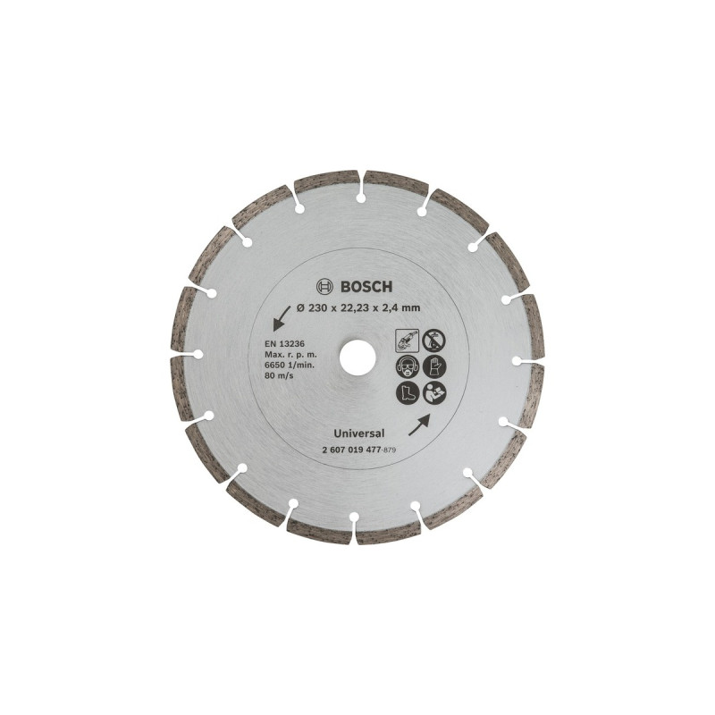 Bosch Diamanttrennscheibe Universal, Ø 230mm(Bohrung 22,23mm)