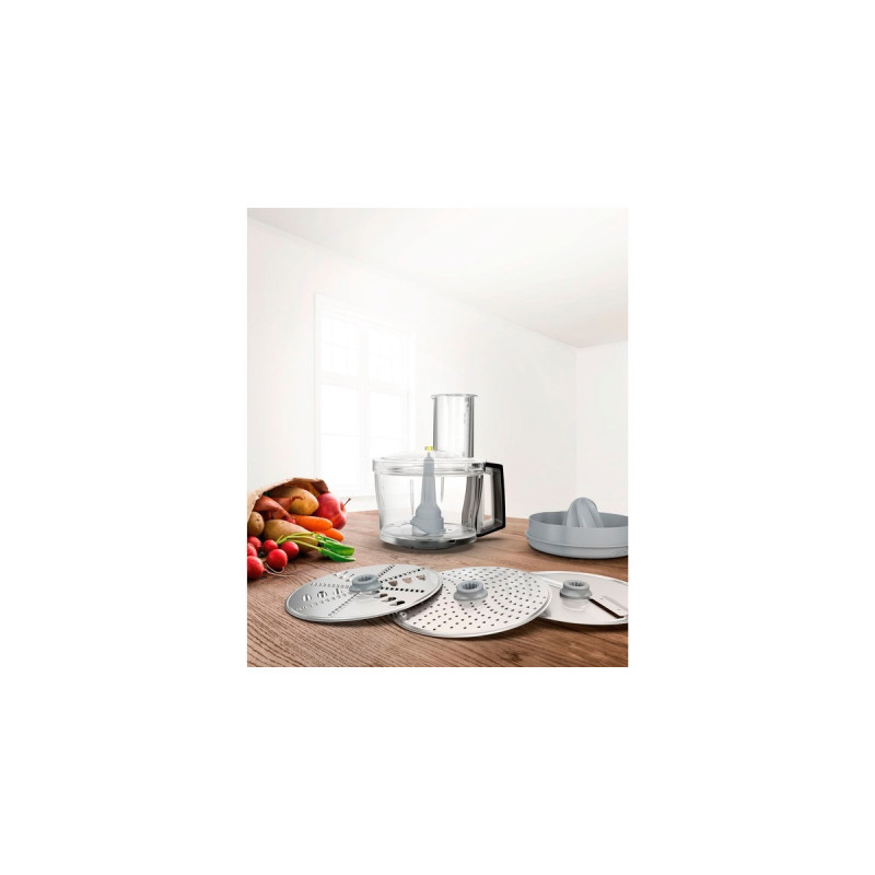 Bosch Durchlaufschnitzler VeggieLove Plus, Zerkleinerer(für Küchenmaschine OptiMUM)
