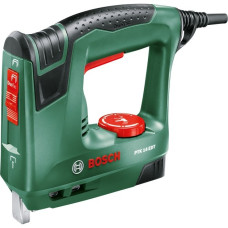 Bosch Elektrotacker PTK 14 EDT(grün, inkl. 1.000 Klammern (Typ 53, Länge 10mm), Retail)