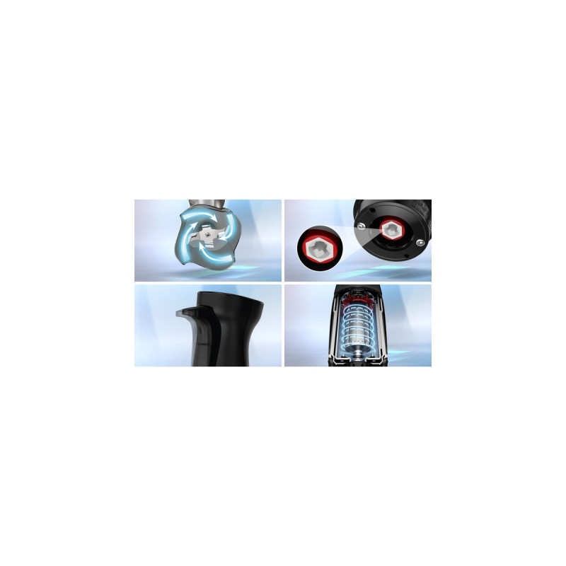 Bosch ErgoMaster MSM6M8X1, Stabmixer(edelstahl/schwarz)