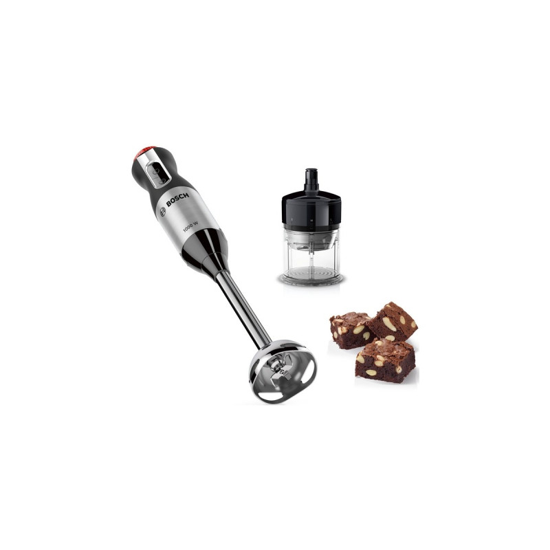 Bosch ErgoMixx Style MS6CM6166, Stabmixer(edelstahl/schwarz)