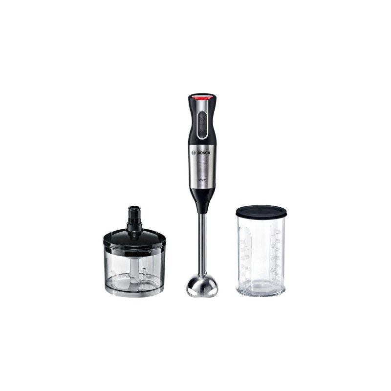 Bosch ErgoMixx Style Set MS6CM6120, Stabmixer(silber/schwarz, Inkl. Zerkleinerer)